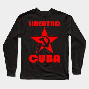 LIBERTAD CUBA Long Sleeve T-Shirt